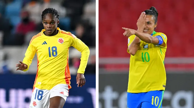 Linda Caicedo y Marta se enfrentarán en la Copa América Femenina 2025
