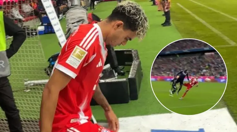 Luis Díaz debutó con Bayern Múnich: así provcó penal clave ante Lyon