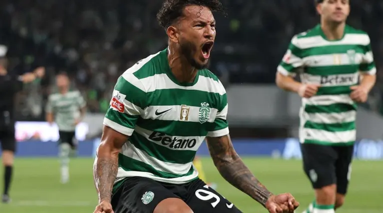 Luis Javier Suárez en Sporting Lisboa