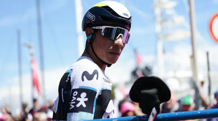 Nairo Quintana, ciclista del Movistar Team