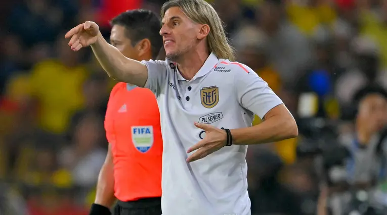 Sebastián Beccacece, director técnico de Ecuador