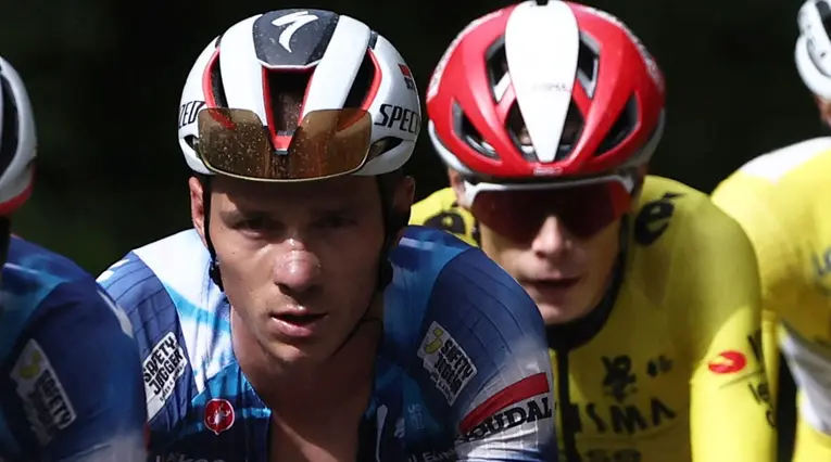 Remco Evenepoel y Jonas Vingegaard