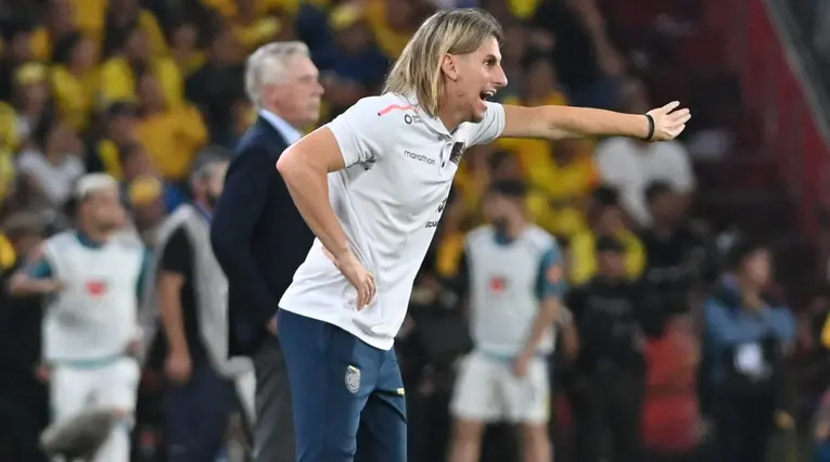 Beccacece se desahogó tras empate de Ecuador ante Paraguay