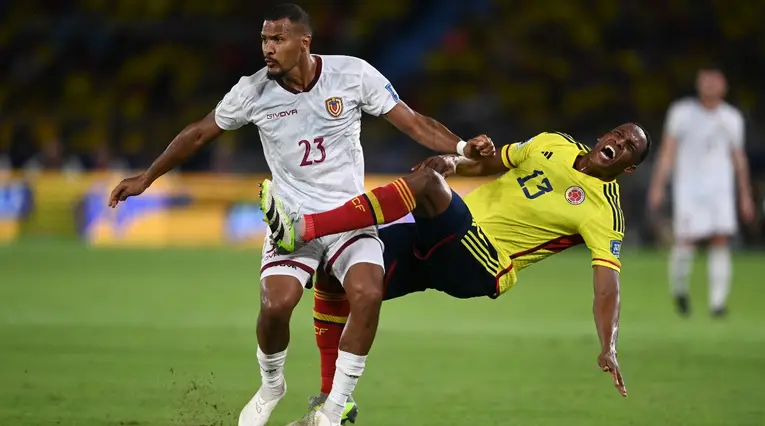 Colombia y Venezuela en duelo por Eliminatorias al Mundial 2026