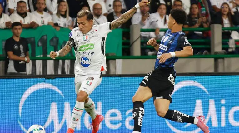 Dayro Moreno con Once Caldas vs Independiente del Valle