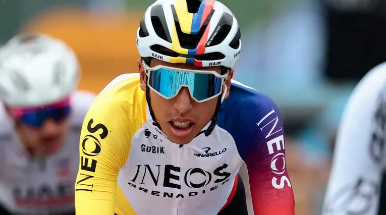 Egan Bernal en la Vuelta a España 2025