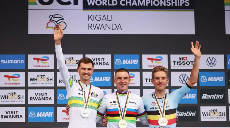 Remco Evenepoel, campeón Mundial contrarreloj