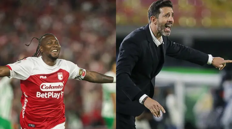 Hugo Rodallega y Jorge Bava