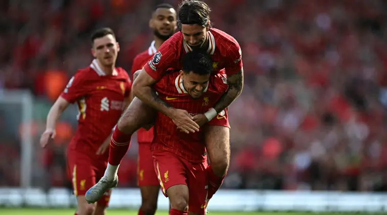 Luis Díaz en el Liverpool