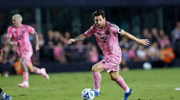 Lionel Messi brilló en victoria de Inter Miami