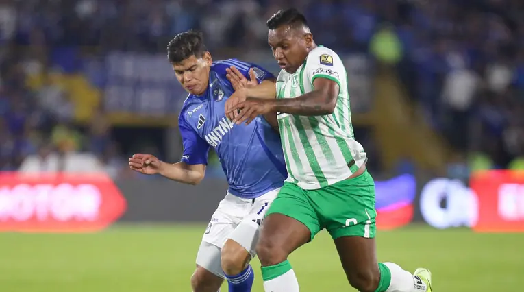 Millonarios y Atlético Nacional en duelo por Liga BetPlay 2025-I
