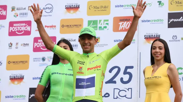Sebastián Castaño, ciclista colombiano del Sistecrédito