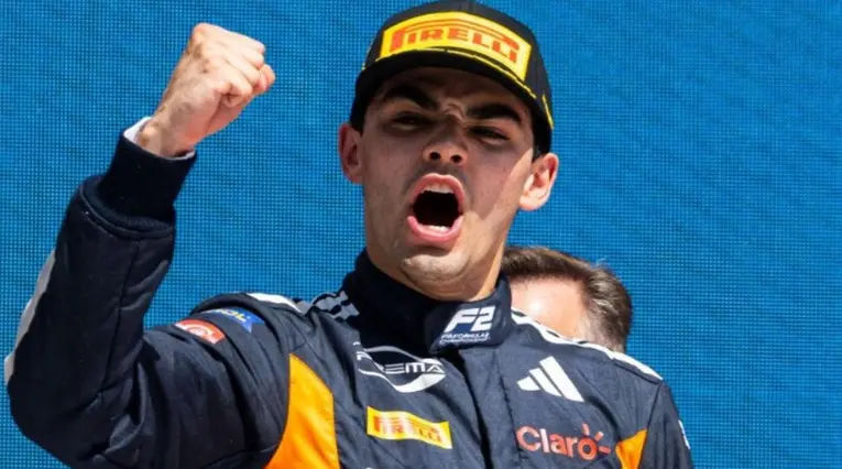 Sebastián Montoya brilla en el GP de Monza en la F2