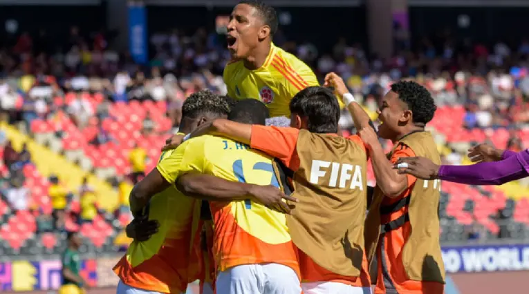 Selección Colombia sub 20 en la Copa del Mundo de Chile
