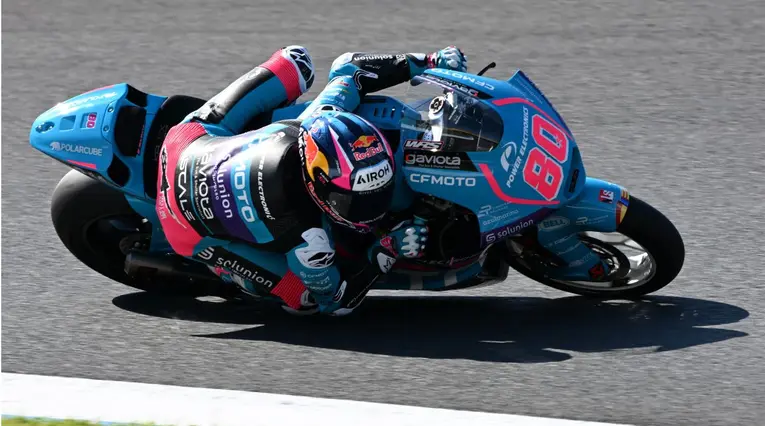 David Alonso en Moto2
