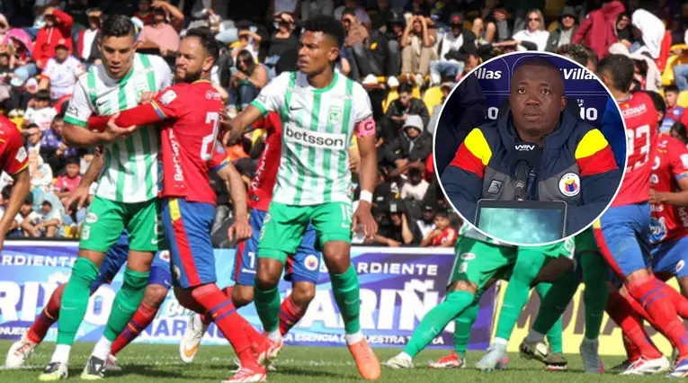 DT del Pasto con todo: “A Nacional le pitan penales fijos por partido”