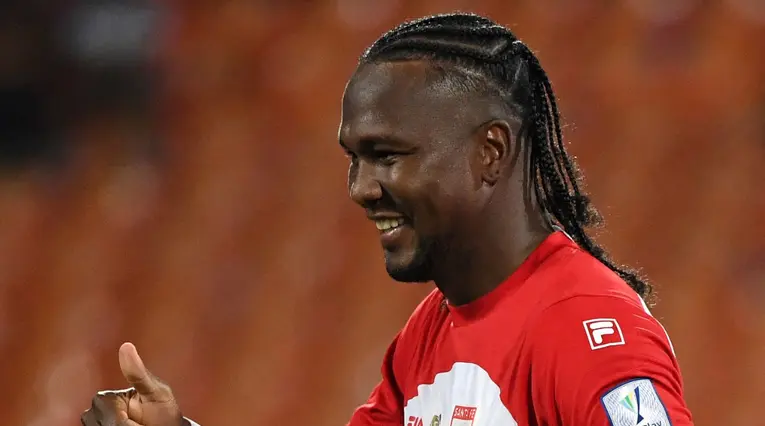 Hugo Rodallega, jugador de Independiente Santa Fe