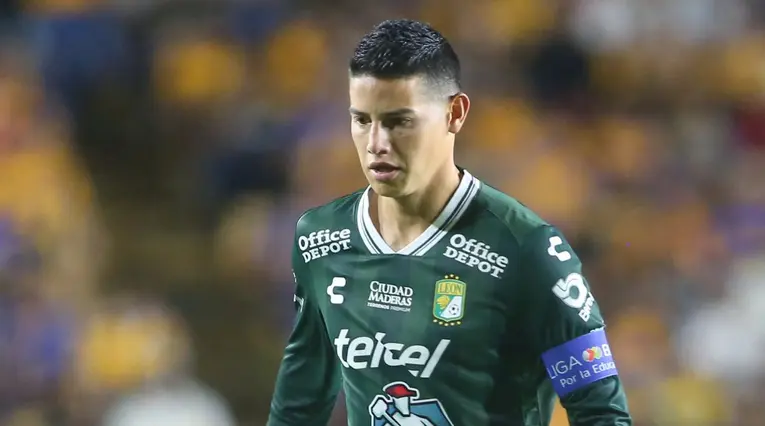 James Rodríguez, futbolista colombiano