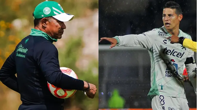 James se cansa de todo en León: problemas con su nuevo técnico