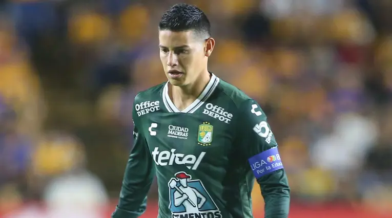 James recibe golpe en México: DT del León le confirmó dura sorpresa