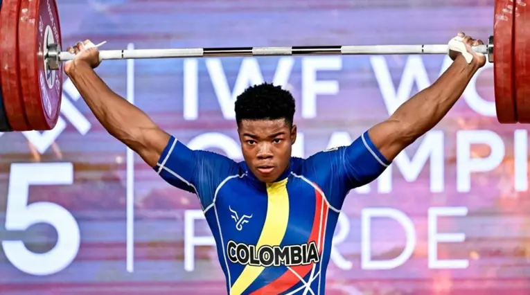 Jokser Albornoz, pesista colombiano