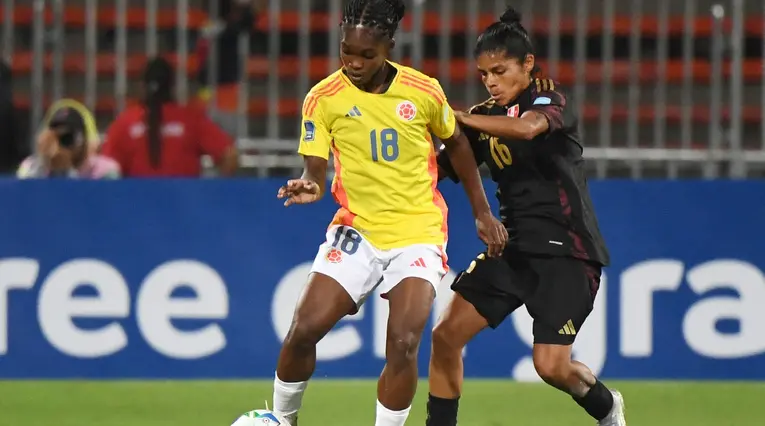 Linda Caicedo en la Liga de Naciones con Selección Colombia