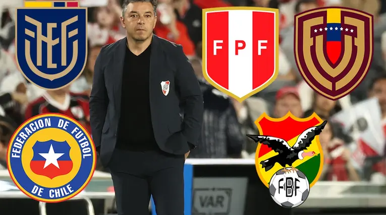 Marcelo Gallardo, selección de CONMEBOL