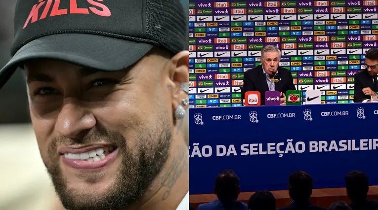 Carlo Ancelotti anunció la convocatoria sin Neymar para Fecha FIFA