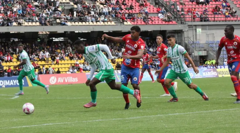 Nacional rescató un punto en Pasto: empate dramático en Liga Betplay