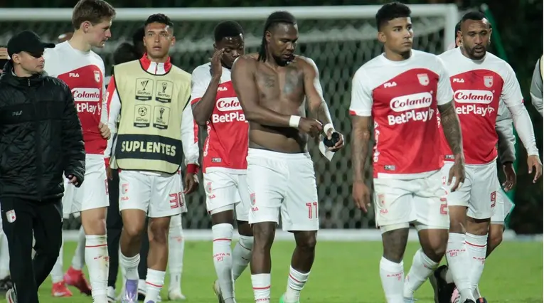 Santa Fe se despide de la Copa BetPlay con desilusión de Pacho López