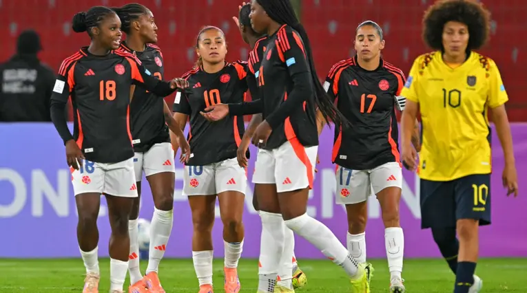Ecuador vs Colombia, Liga de Naciones Femenina