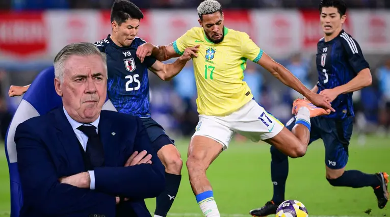 Ancelotti no levanta cabeza rumbo al Mundial y vuelve a caer con Brasil 