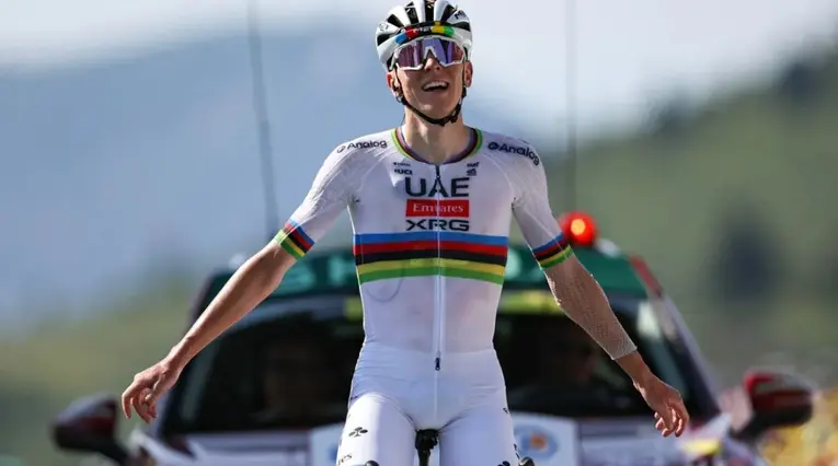 Tadej Pogacar, ciclista esloveno