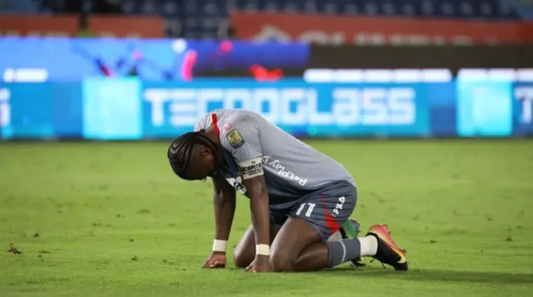 Hugo Rodallega, delantero de Independiente Santa Fe