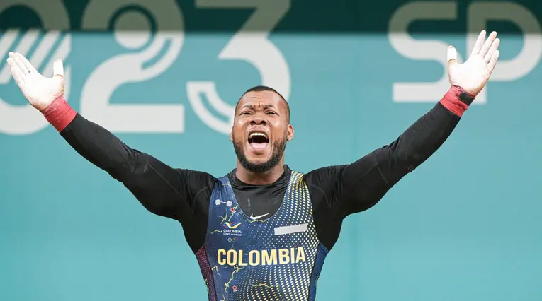 Yeison López, pesista colombiano