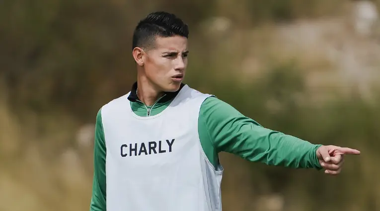 James Rodríguez, futbolista colombiano