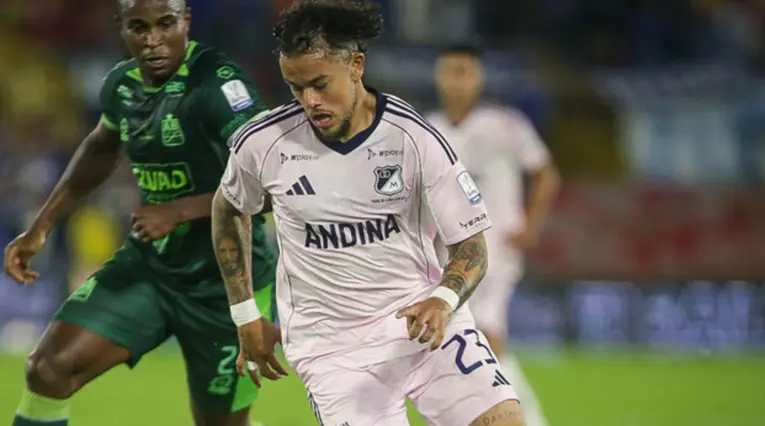 Leonardo Castro con Millonarios