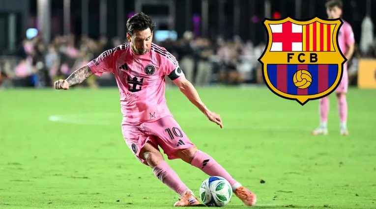 Messi de nuevo en el Camp Nou: El argentino estuvo en el estadio remodelado