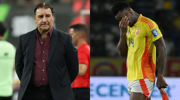 Néstor Lorenzo y Jhon Jader Durán