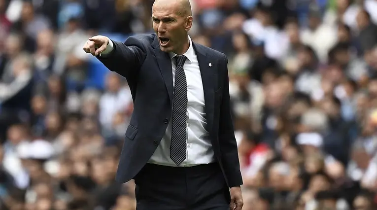 Zinedine Zidane, técnico francés