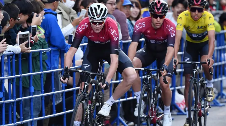 Egan Bernal y Chris Froome - INEOS