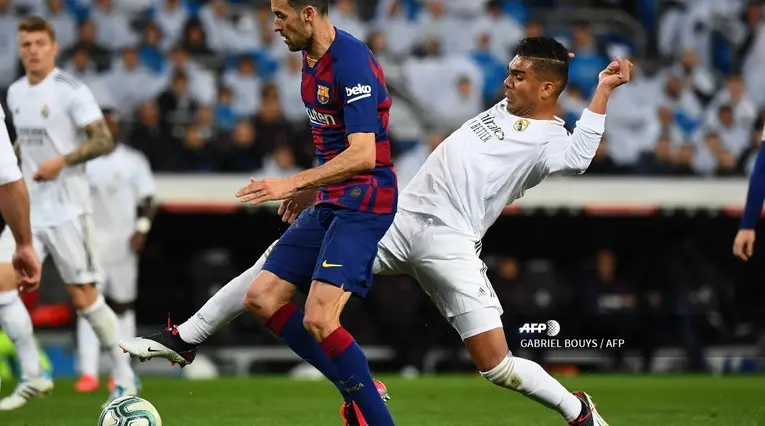 Sergio Busquets - Real Madrid vs Barcelona 2020
