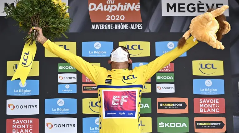 Daniel Martínez, campeón del Criterium del Dauphiné 2020