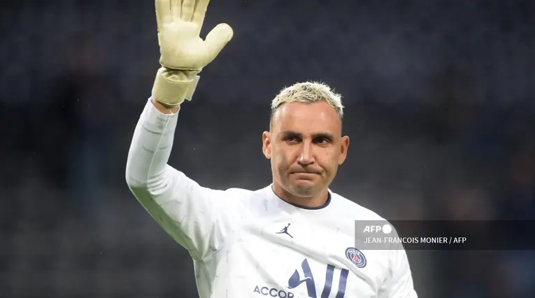 Keylor Navas previo al último encuentro del PSG.