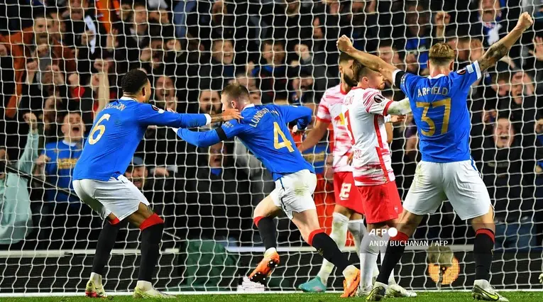 Rangers vs Leipzig, Europa League 2022