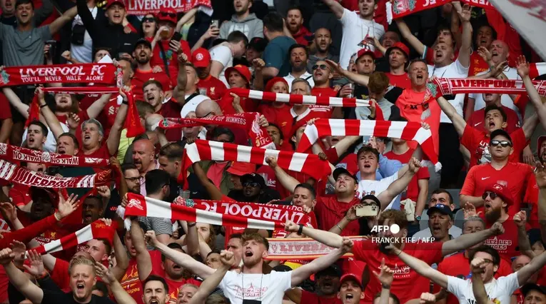 Hinchas del Liverpool