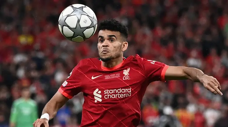 Luis Díaz con Liverpool