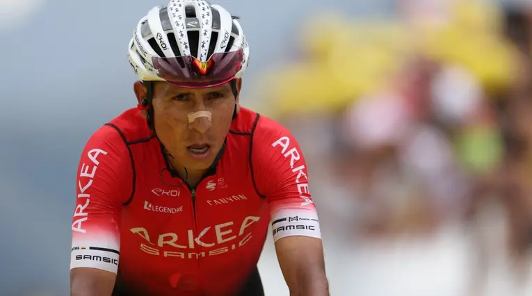 Nairo Quintana en la etapa 16 del Tour de Francia 2022