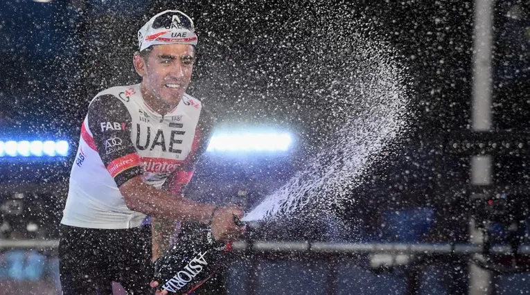 Juan Sebastián Molano, corredor del UAE en la Vuelta a la Comunidad Valenciana