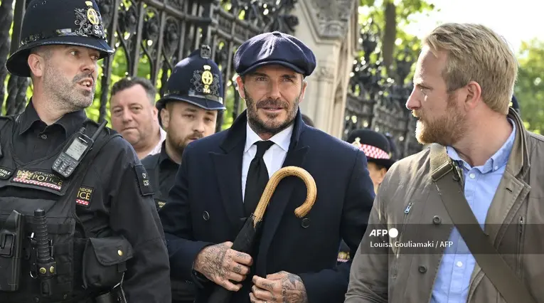 David Beckham - Reina Isabel